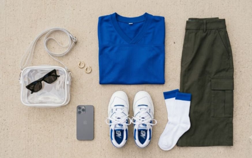 Skirt Game Day Jersey Outfits That Feel Cute