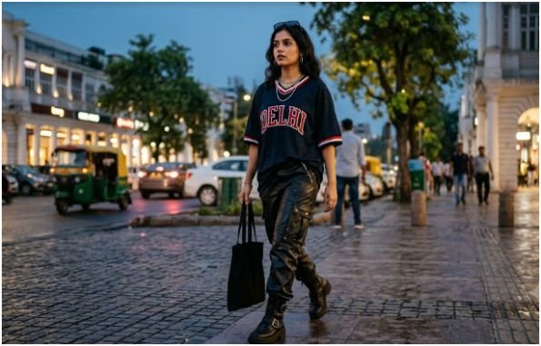 Style a Jersey With Cargo Pants or Leather Pants