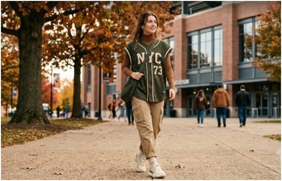 Layer a Jersey Without Making It Bulky