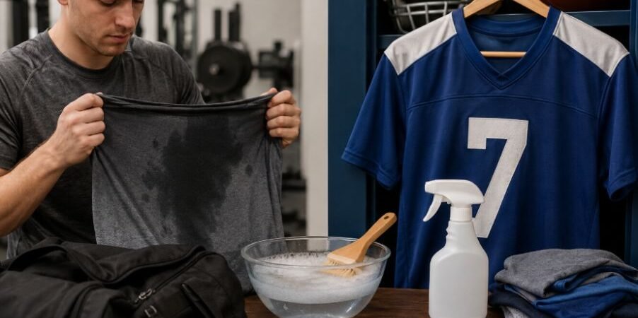 From Gym Clothes to Jerseys: Sweat Stain Removal That Actually Works