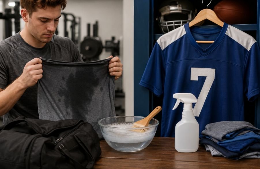 From Gym Clothes to Jerseys: Sweat Stain Removal That Actually Works